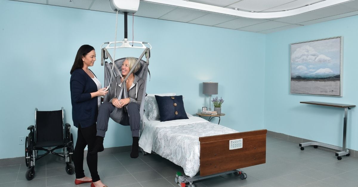 Ceiling Mounted Overhead Patient Lift