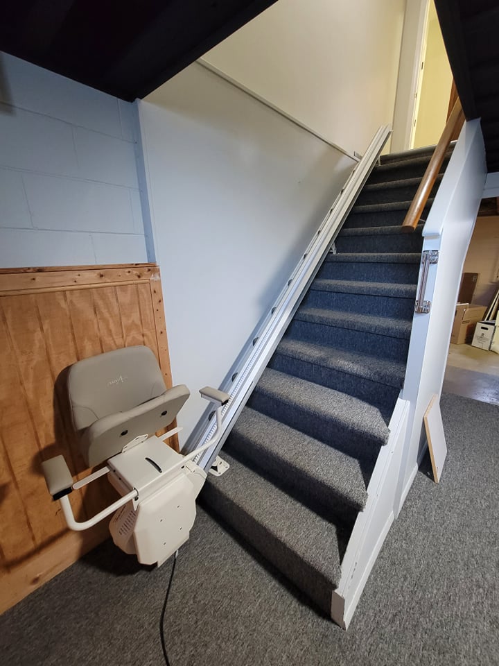 A Stairlift on a Staircase