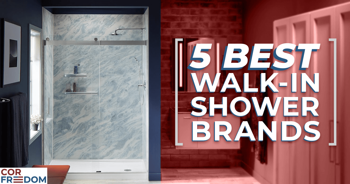 5 Best Walk-In Shower Brands