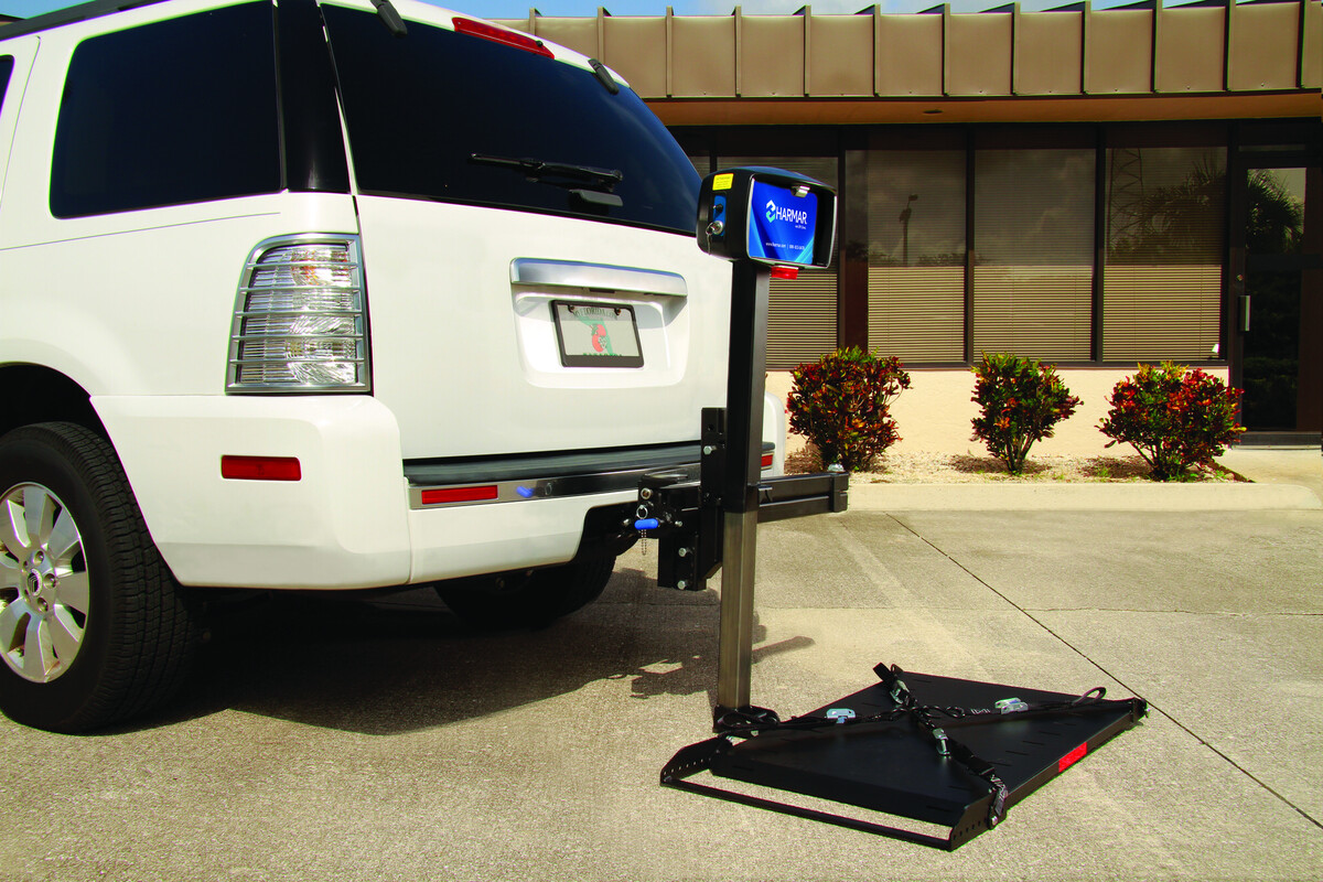 A Harmar Vehicle Lift