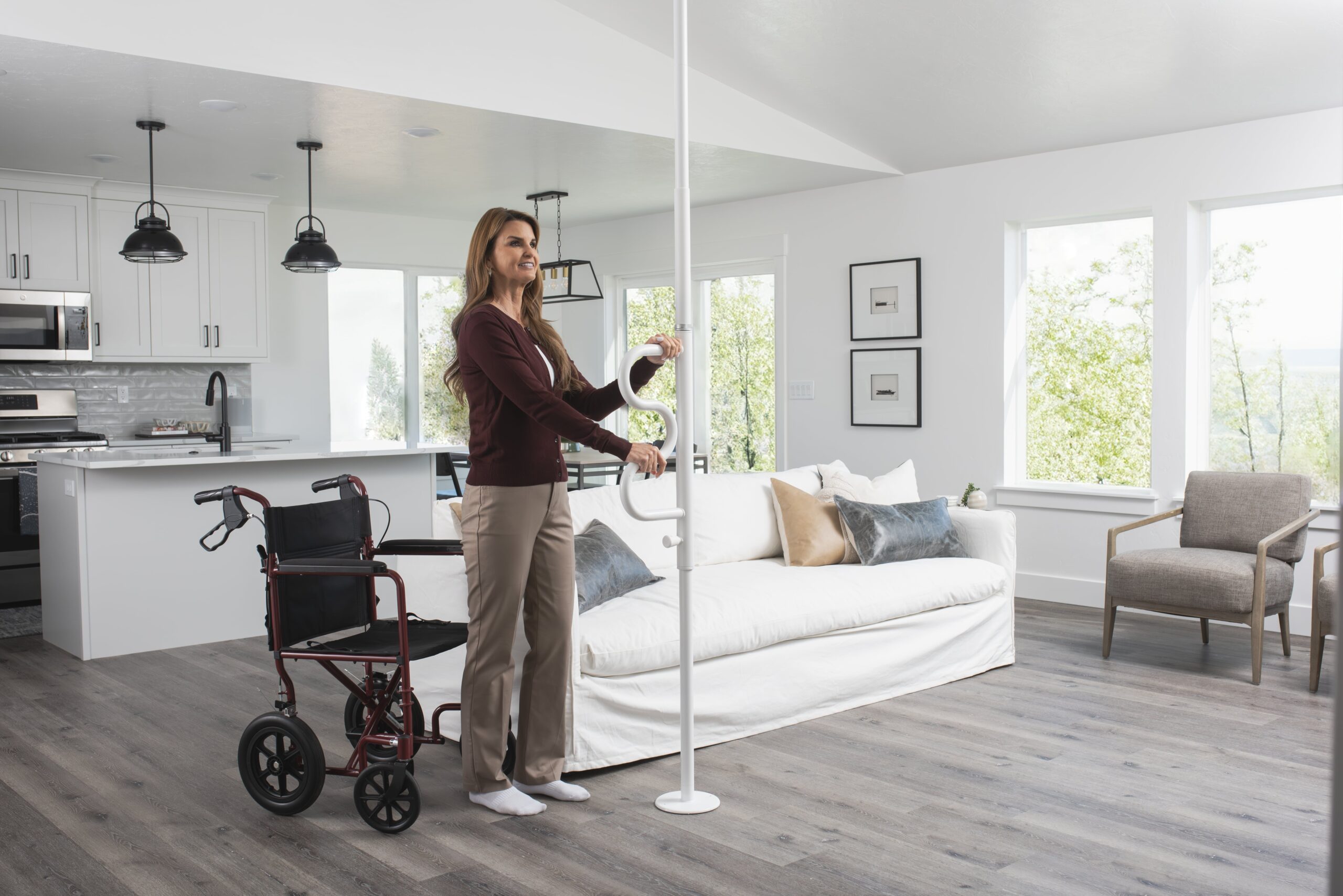 Security Pole Rough In Why Security Poles Are a Smart Choice for Fall Prevention - COR Freedom